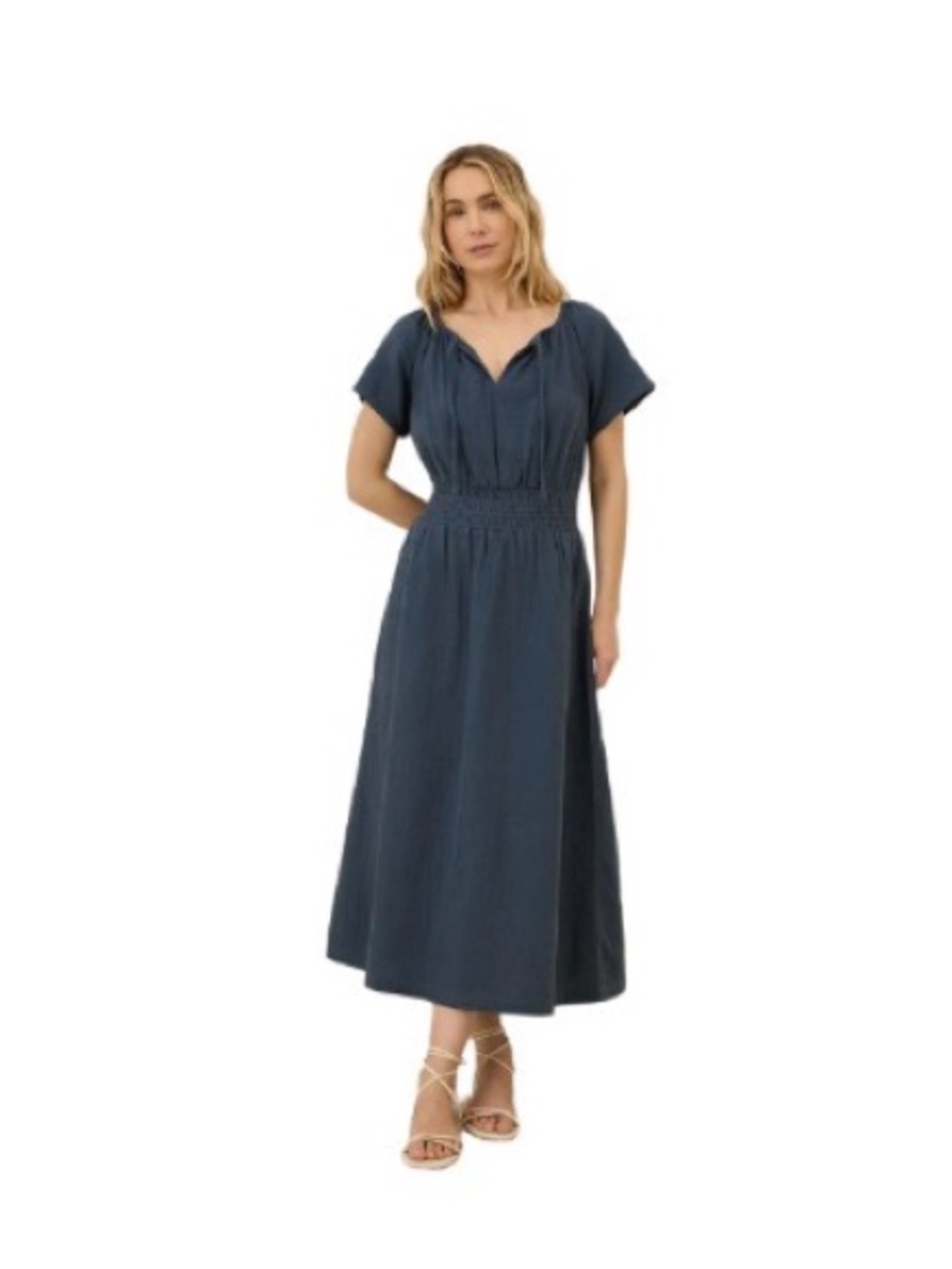 Pact organic cotton coastal double gauze w/ pockets